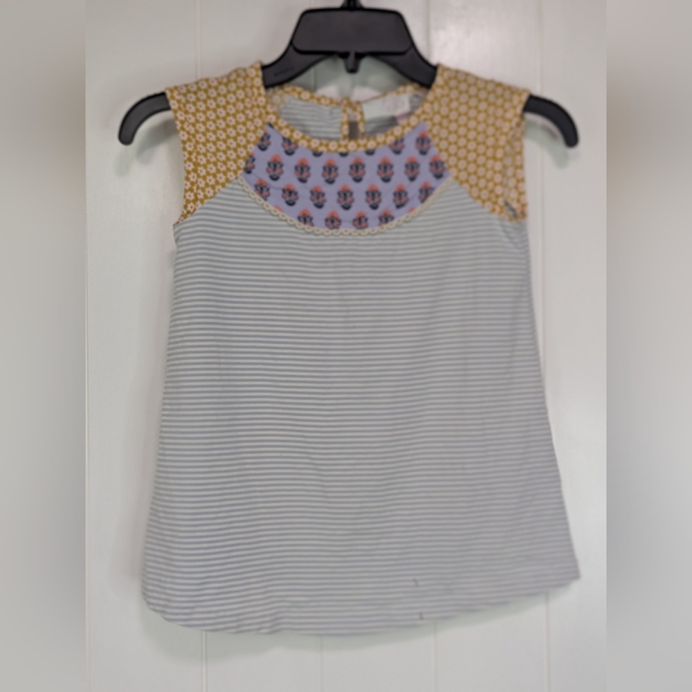 ❤️5/$25 Striped Multicolor Sleeveless Top